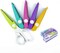 Decorative Paper Edging Scissors Set (5 Pairs) – Colorful Craft Scissors with 5 Unique Patterns – Includes Portable Organizing Case – Precision Edge Cutters for Scrapbooking, Card Making, Kids’ Arts & Crafts – Multipurpose Teacher & Student Supplies